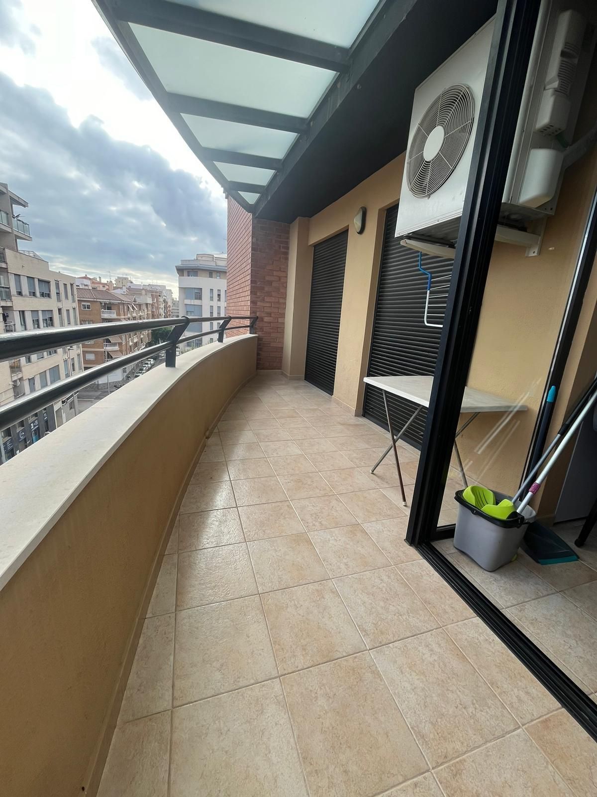 Terrassa de Àtic de lloguer en Castellón de la Plana / Castelló de la Plana amb Aire condicionat, Calefacció i Parquet