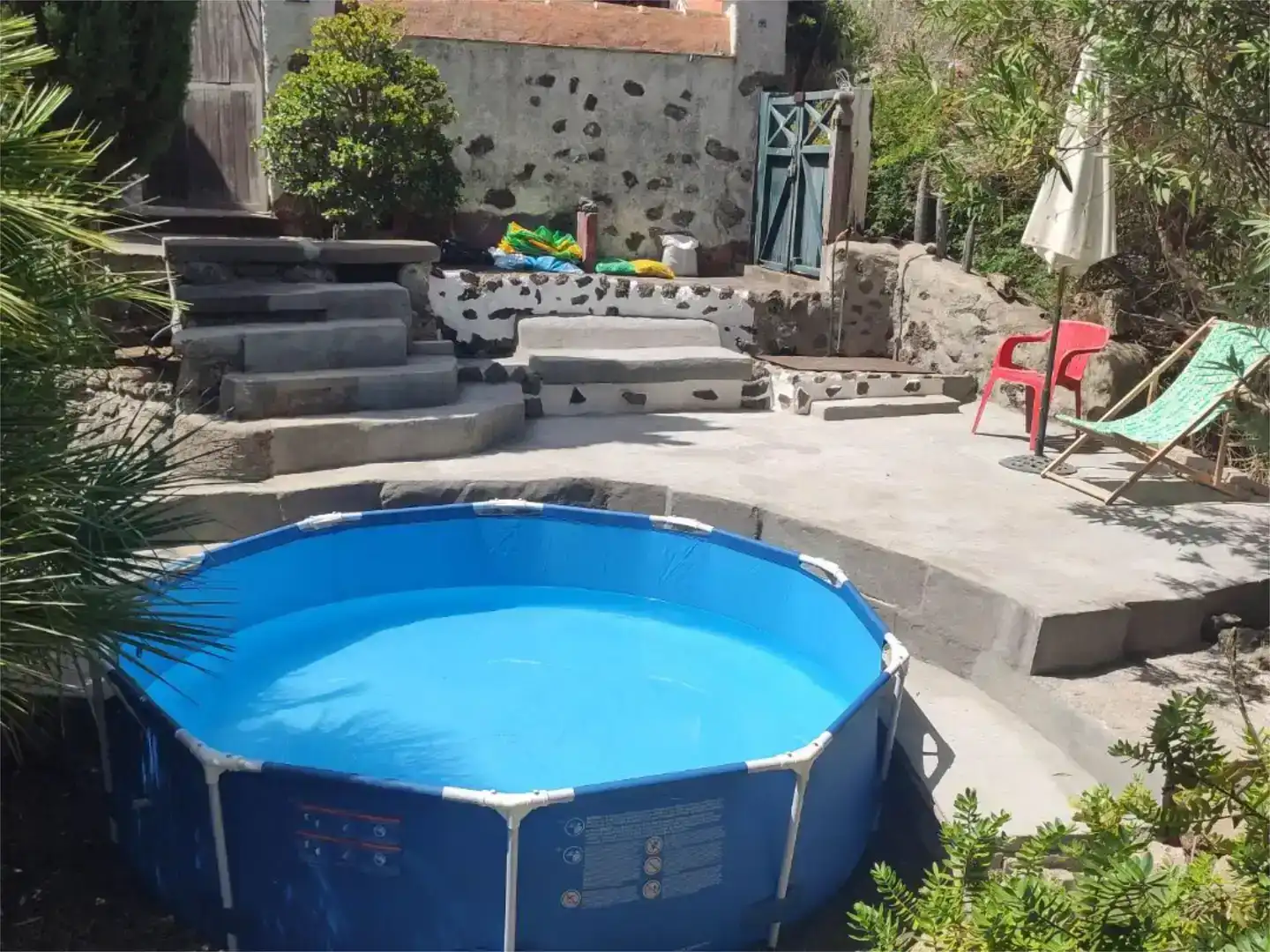 Swimming pool of Country homes for sale in El Tanque  with Air Conditioner and Swimming Pool