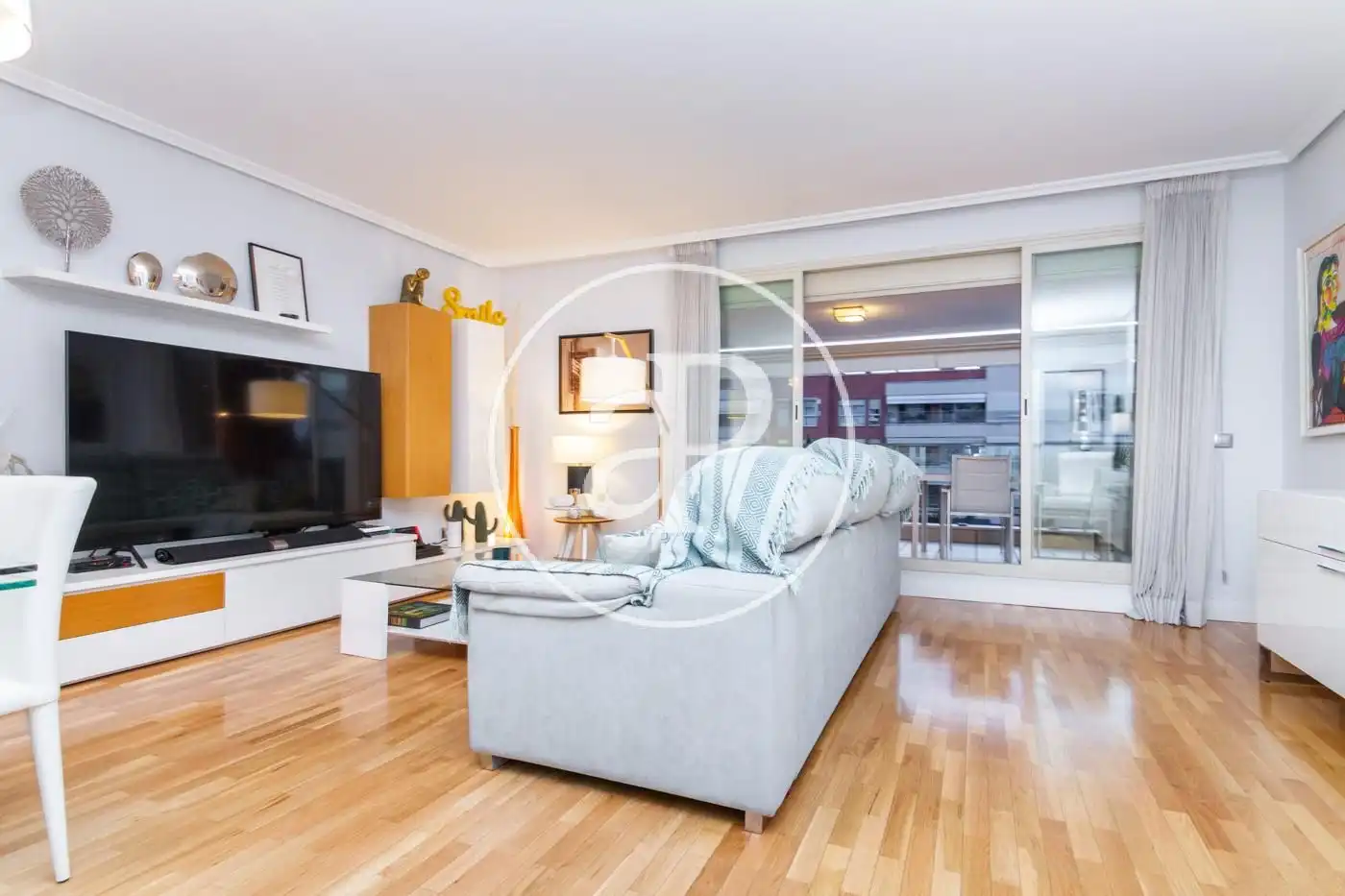 Außenansicht von Wohnung zur Miete in Pozuelo de Alarcón mit Klimaanlage, Heizung und Privatgarten