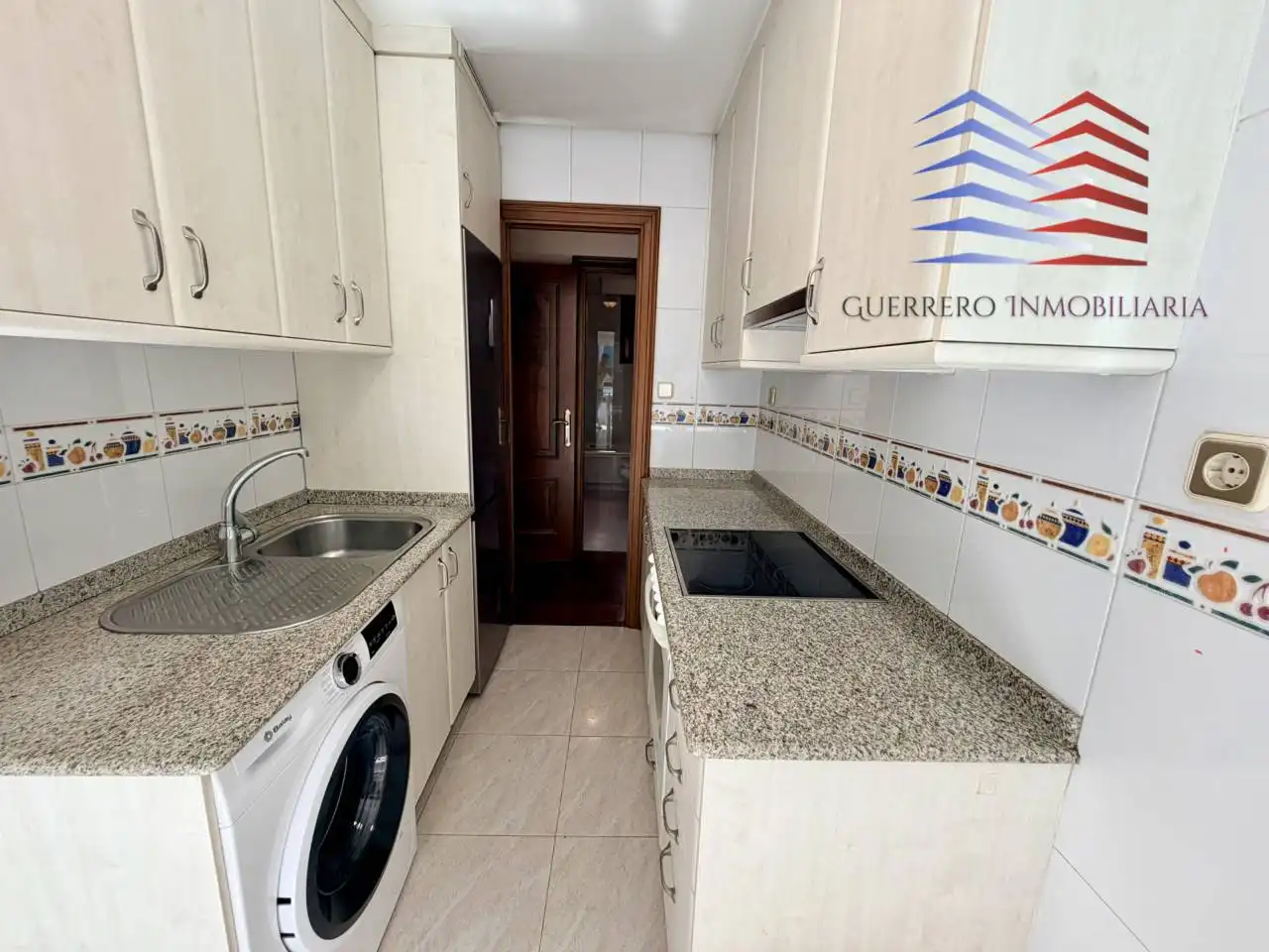 Kitchen of Apartments for rent in Ourense Capital   with Heating, Parquet flooring and Furnished