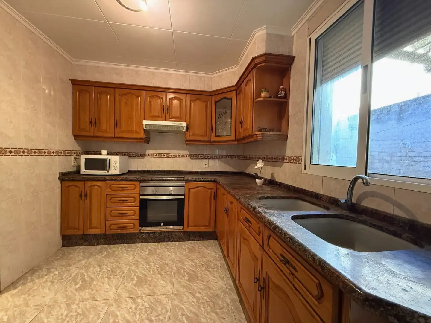 Cocina de Casa o chalet en venta en Aielo de Malferit con Aire acondicionado, Terraza y Trastero