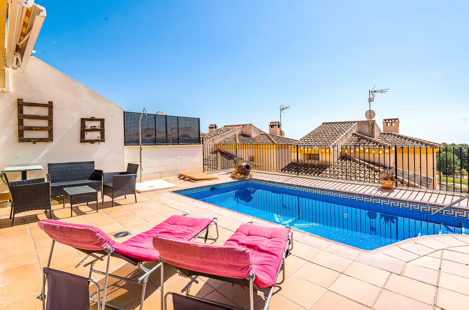 Terrassa de Casa o xalet en venda en Aigües amb Aire condicionat, Terrassa i Traster