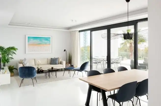 Sala d'estar de Pis en venda en Jerez de la Frontera amb Aire condicionat, Terrassa i Moblat