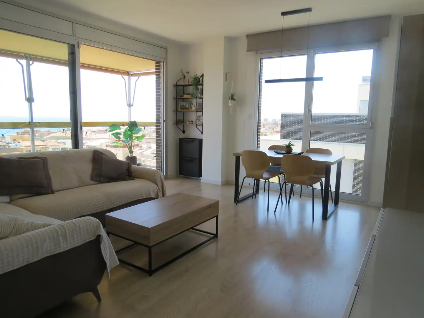 Living room of Attic for sale in Mataró  with Air Conditioner, Heating and Private garden