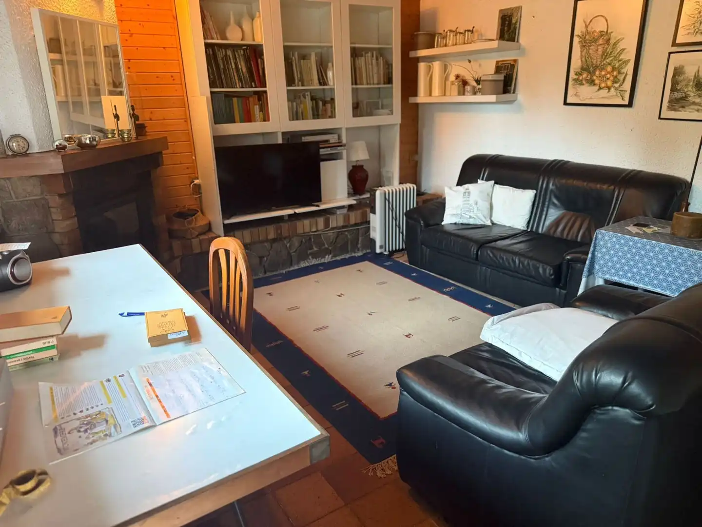 Sala de estar de Casa o chalet en venta en Sant Celoni con Aire acondicionado, Calefacción y Jardín privado