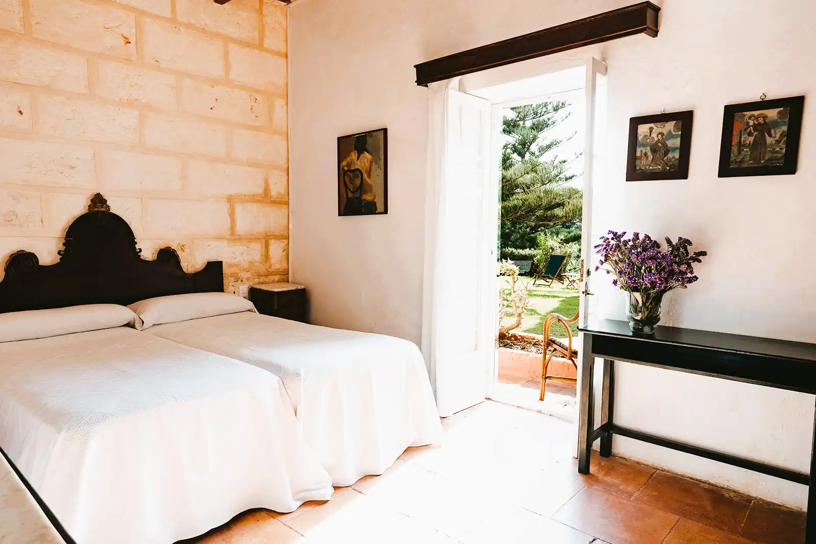 Schlafzimmer von Country house zum Verkauf in Ferreries mit Klimaanlage, Privatgarten und Terrasse