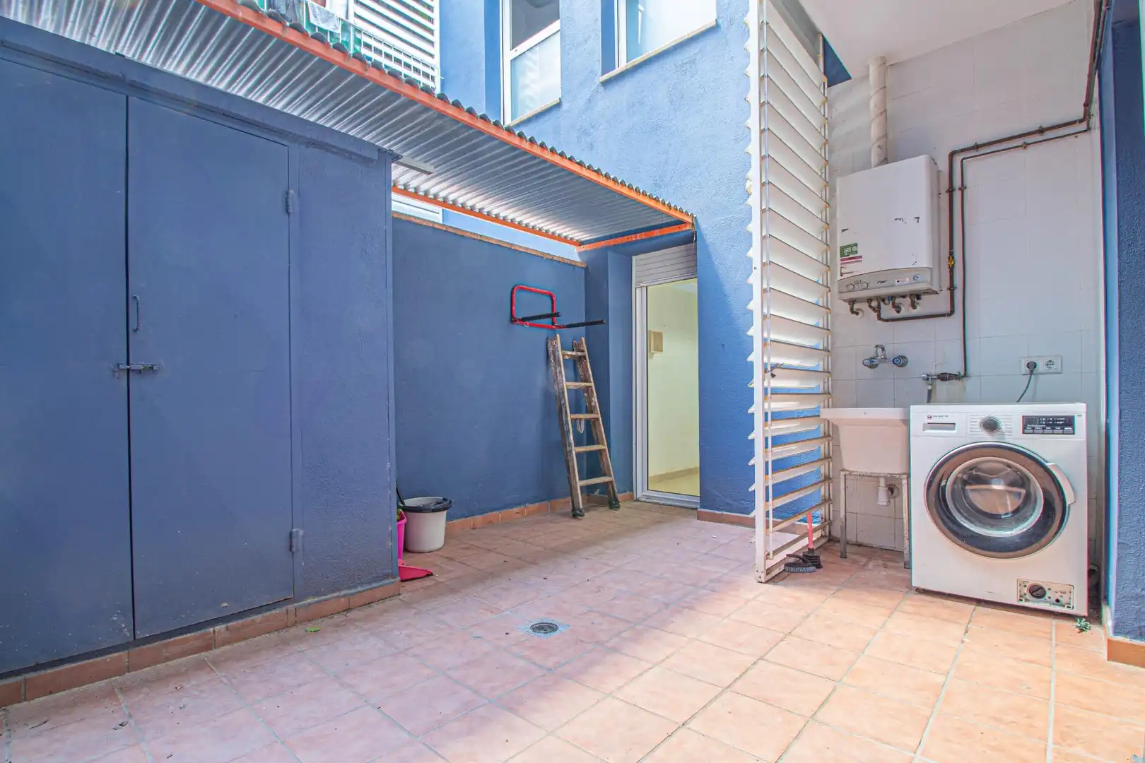 Terrasse von Erdgeschoss zum Verkauf in Figueres mit Heizung