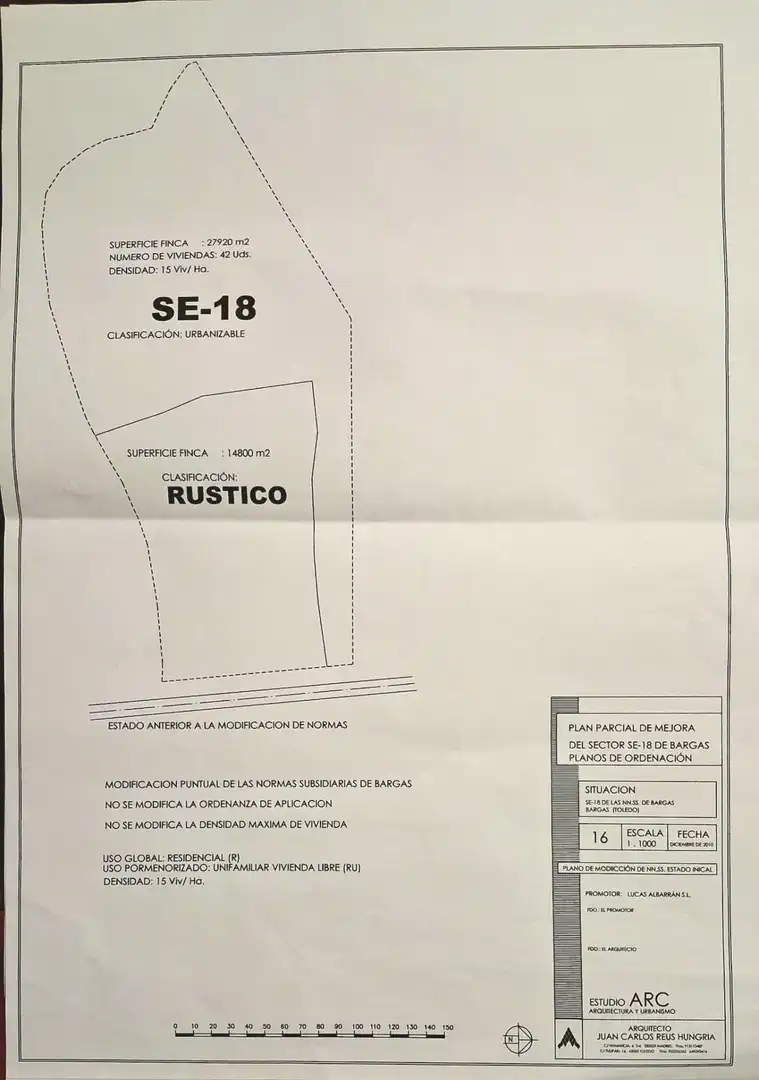 Wohnbaugrundstück zum Verkauf in Olías del Rey, imagen 2