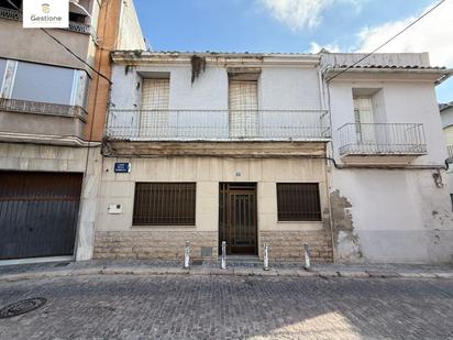 Exterior view of Single-family semi-detached for sale in Burriana / Borriana  with Storage room