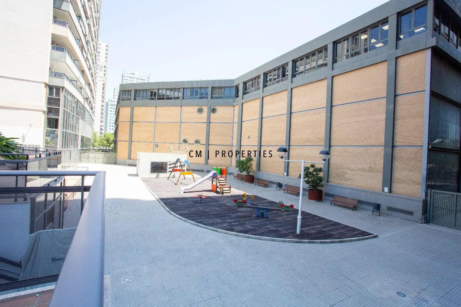 Terrace of Flat for rent in Valencia  with Air Conditioner, Heating and Terrace