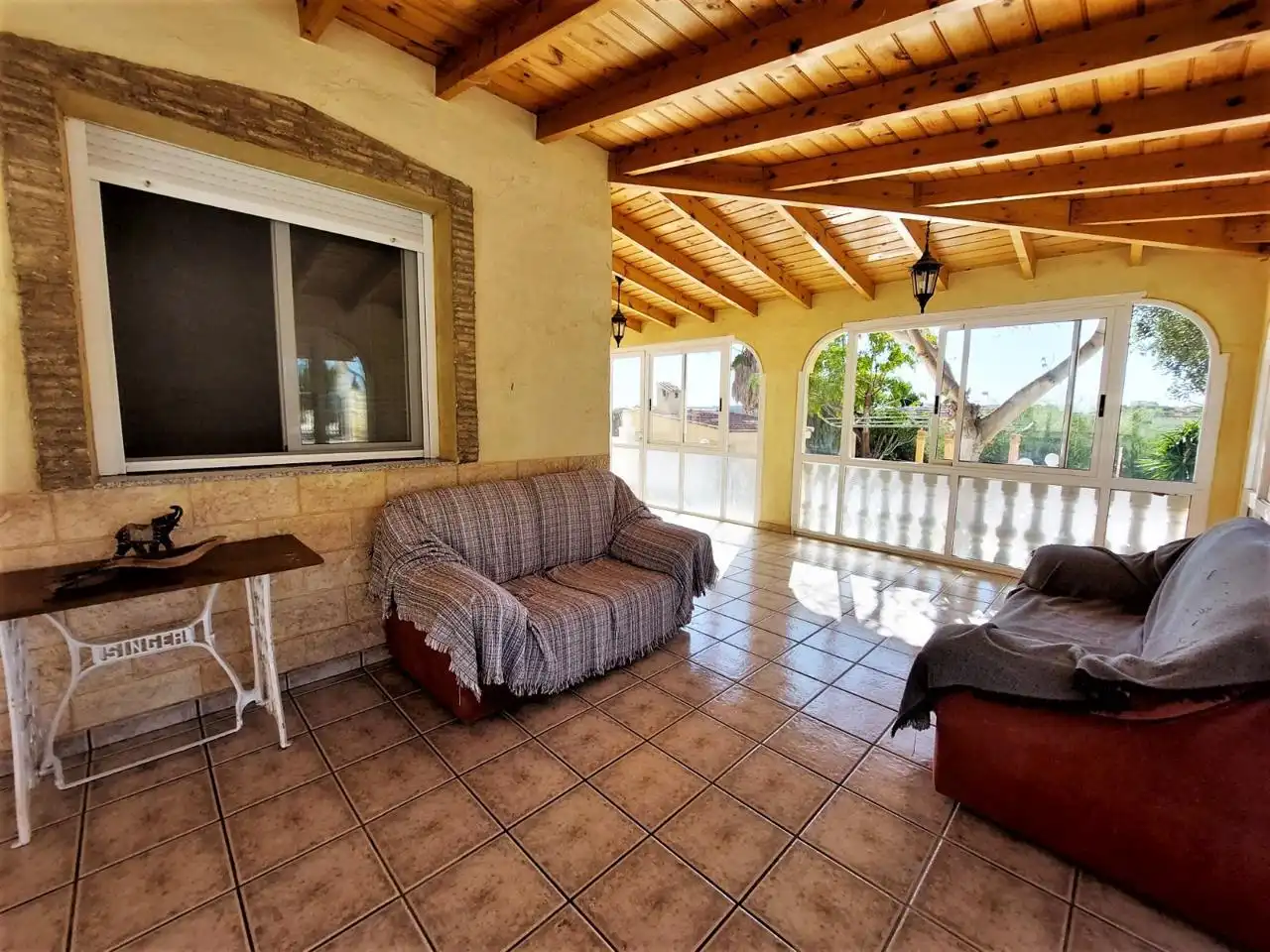 Terrasse von Wohnung zum Verkauf in Elche / Elx mit Privatgarten, Schwimmbad und Möbliert
