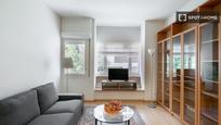 Living room of Flat to rent in  Barcelona Capital  with Air Conditioner, Heating and Furnished