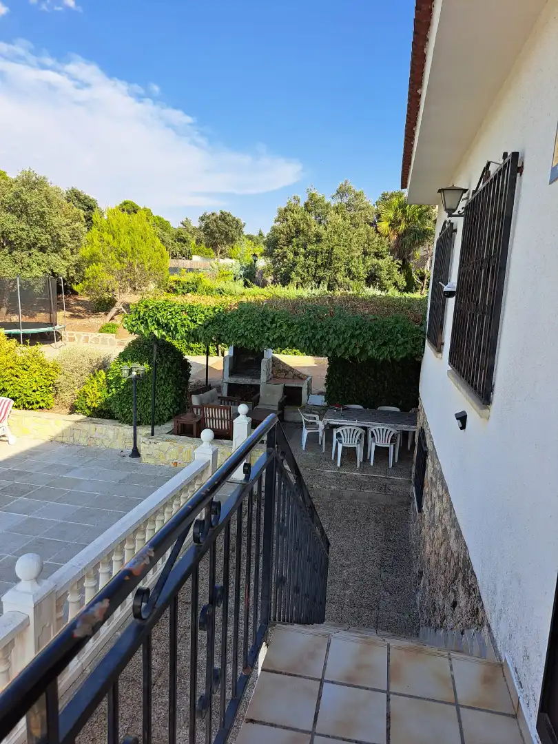 Terrassa de Casa o xalet en venda en Albalate de Zorita amb Calefacció, Jardí privat i Terrassa