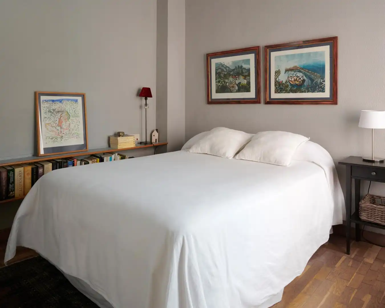 Schlafzimmer von Einfamilien-Reihenhaus zum Verkauf in Donostia - San Sebastián  mit Heizung, Privatgarten und Terrasse