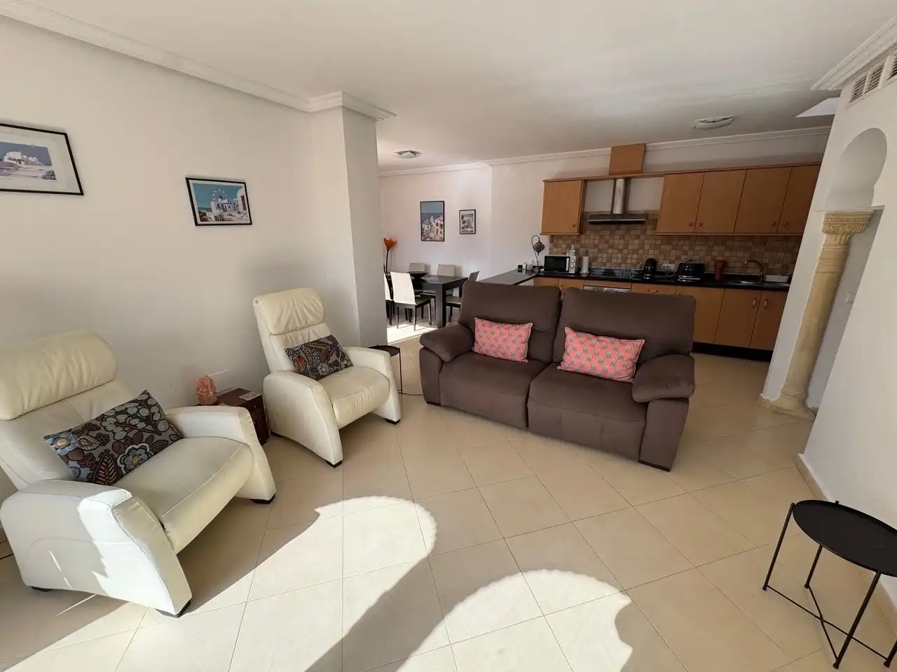 Sala d'estar de Casa o xalet en venda en Turre amb Aire condicionat, Terrassa i Piscina