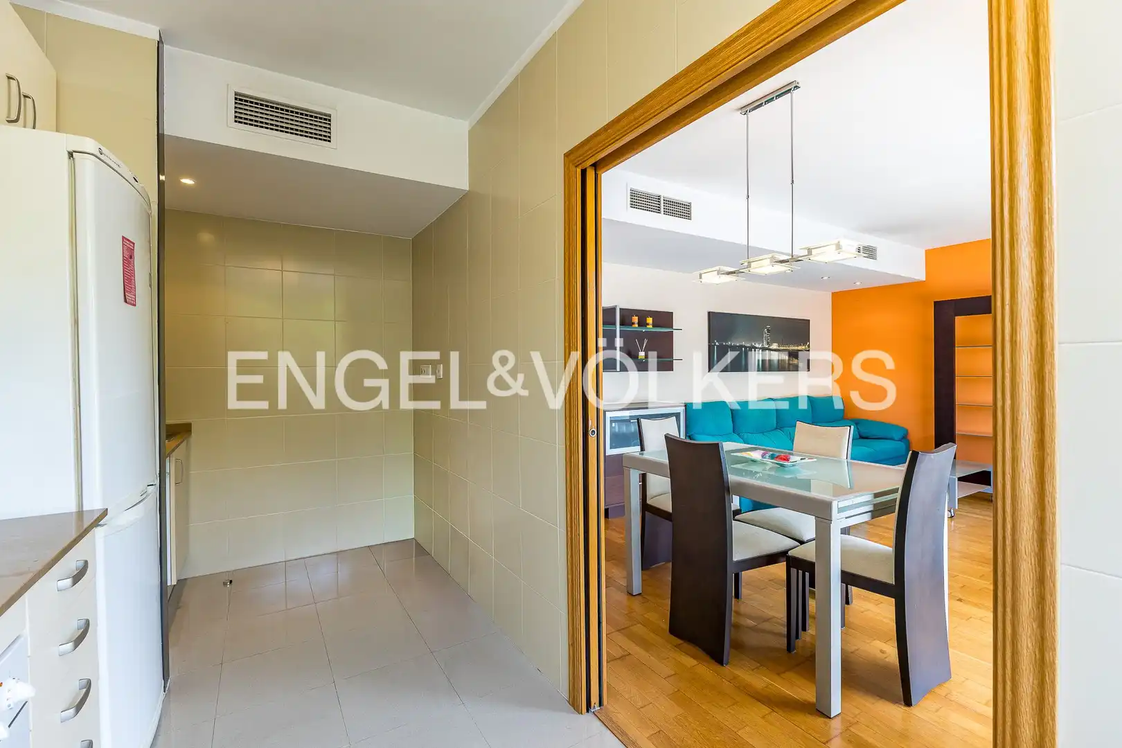 Dining room of Flat for sale in Gavà  with Air Conditioner, Heating and Parquet flooring