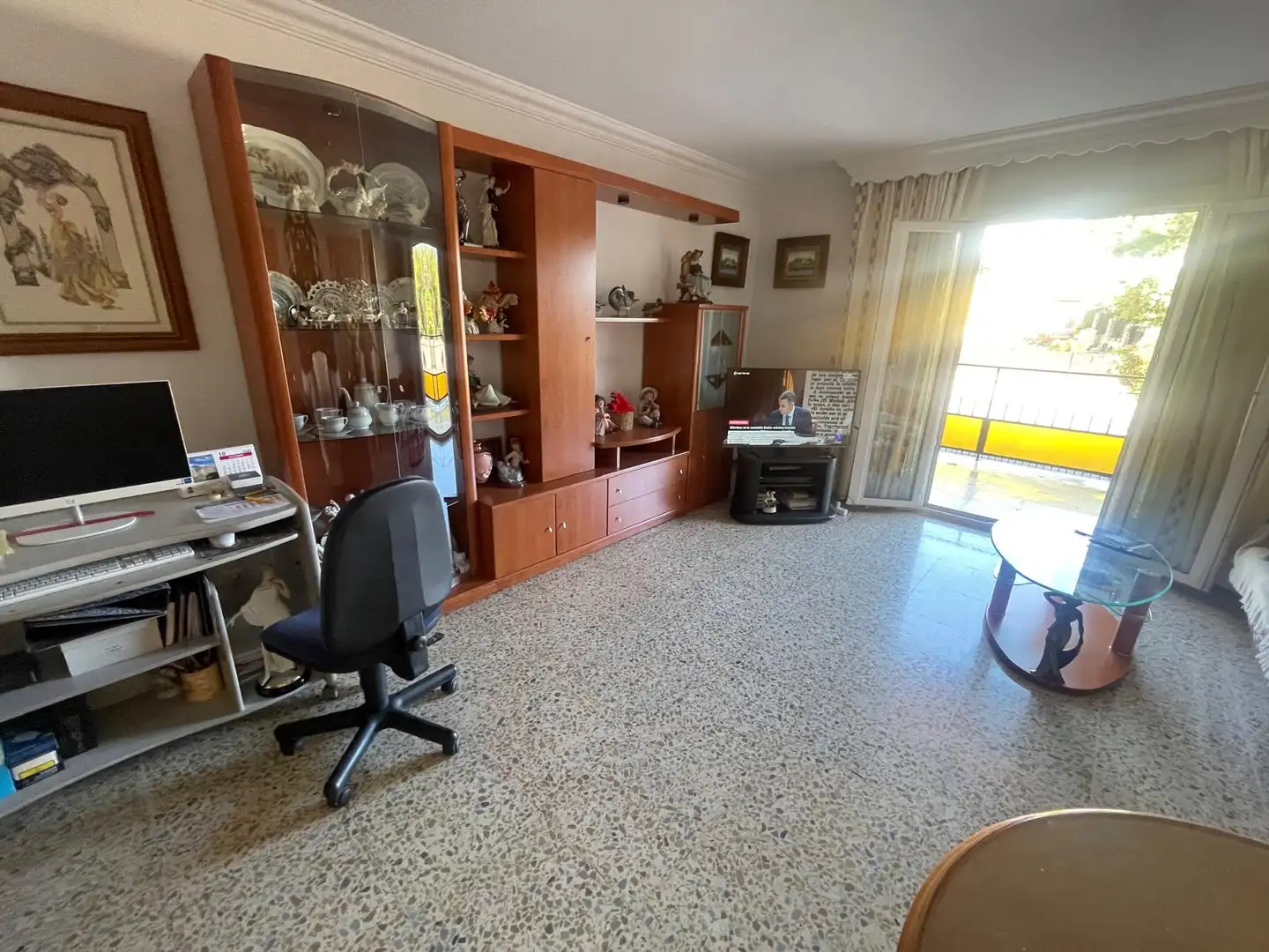 Sala d'estar de Pis en venda en Málaga amb Aire condicionat i Terrassa