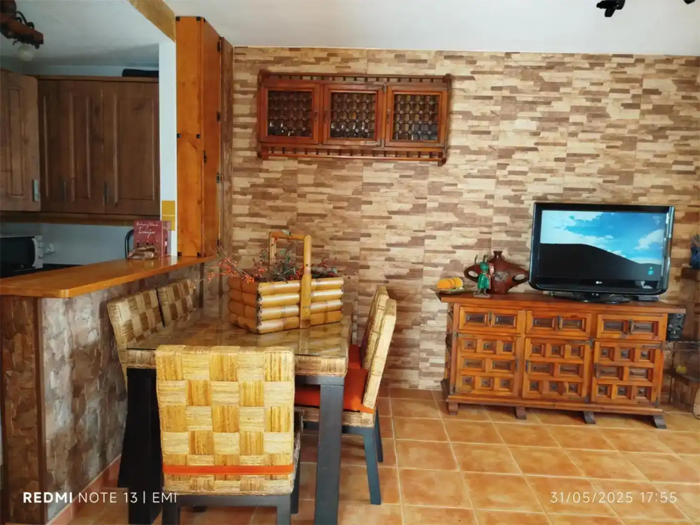 Comedor de Apartamento en venta en Fondón con Trastero, Amueblado y Microondas