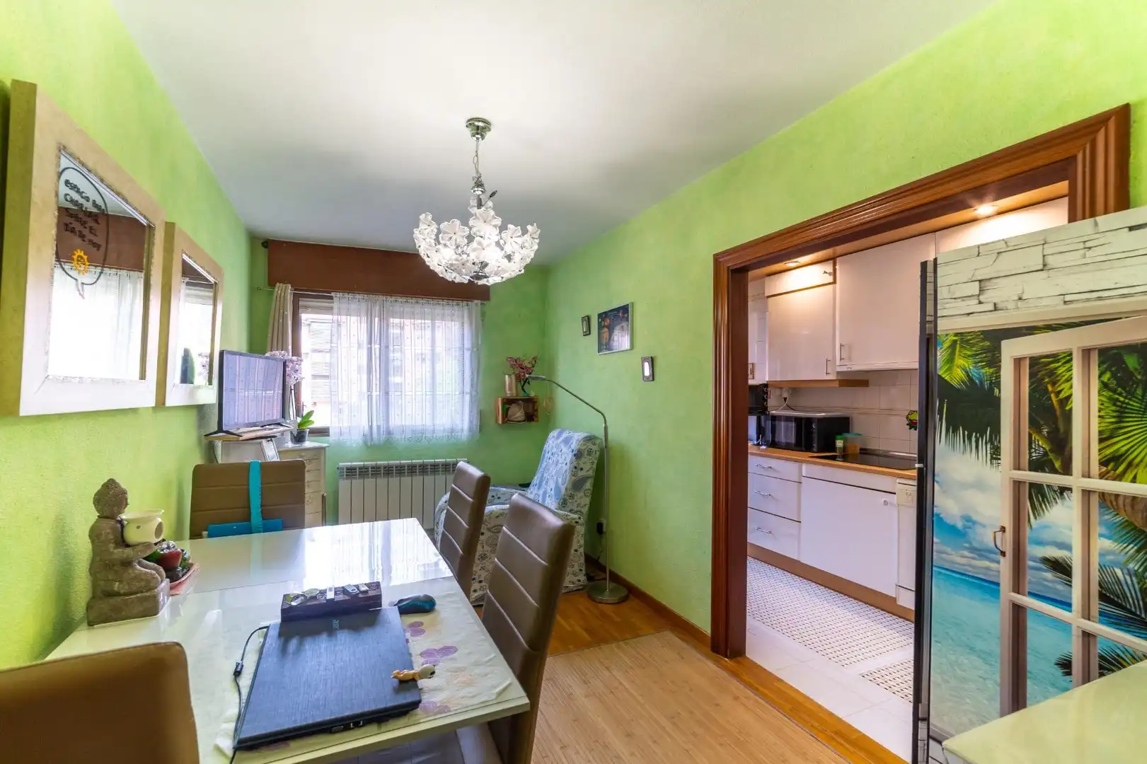 Kitchen of Flat for sale in Valladolid  with Heating, Storage room and Community pool