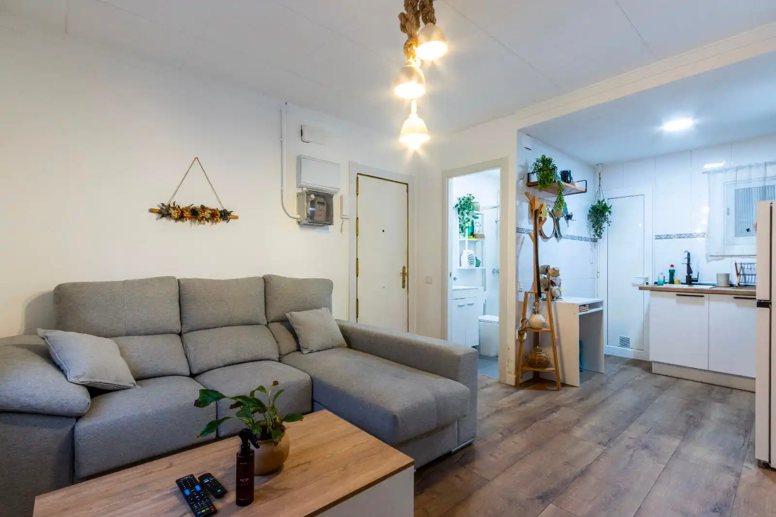 Sala d'estar de Pis en venda en Sabadell amb Parquet i Traster