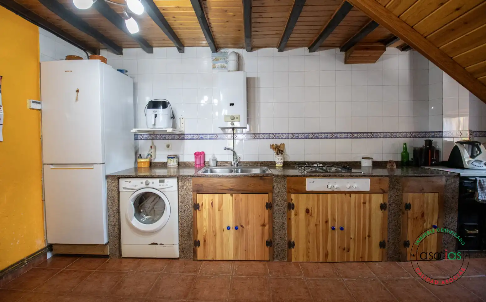 Cocina de Casa o chalet en venta en Colunga con Calefacción, Jardín privado y Parquet