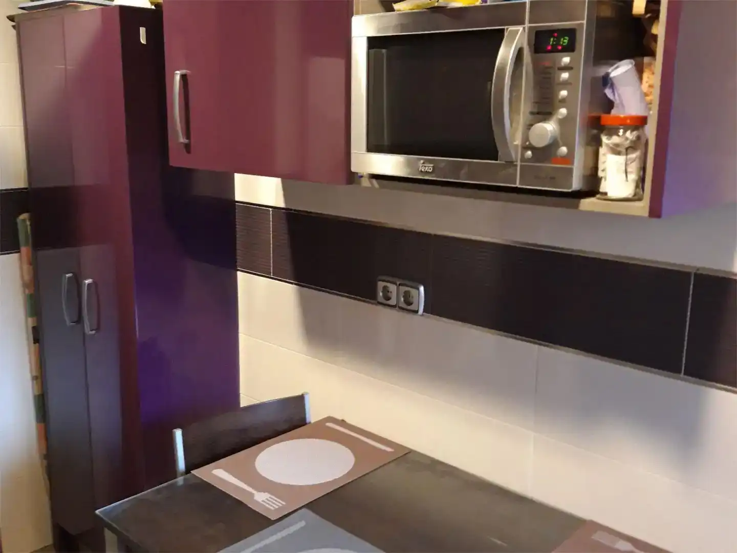 Kitchen of Flat for share in San Bernardo - Carmelitas - Campus
