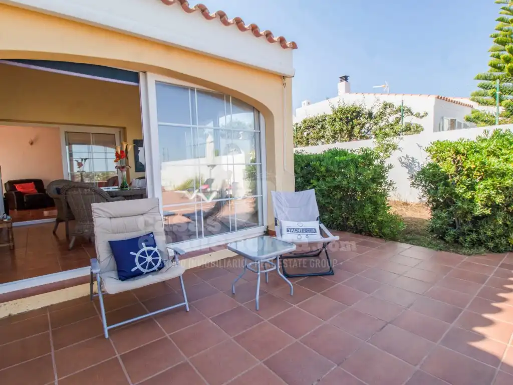 Terrace of Houses for sale in Maó - Mahón  with Air Conditioner, Private garden and Swimming Pool
