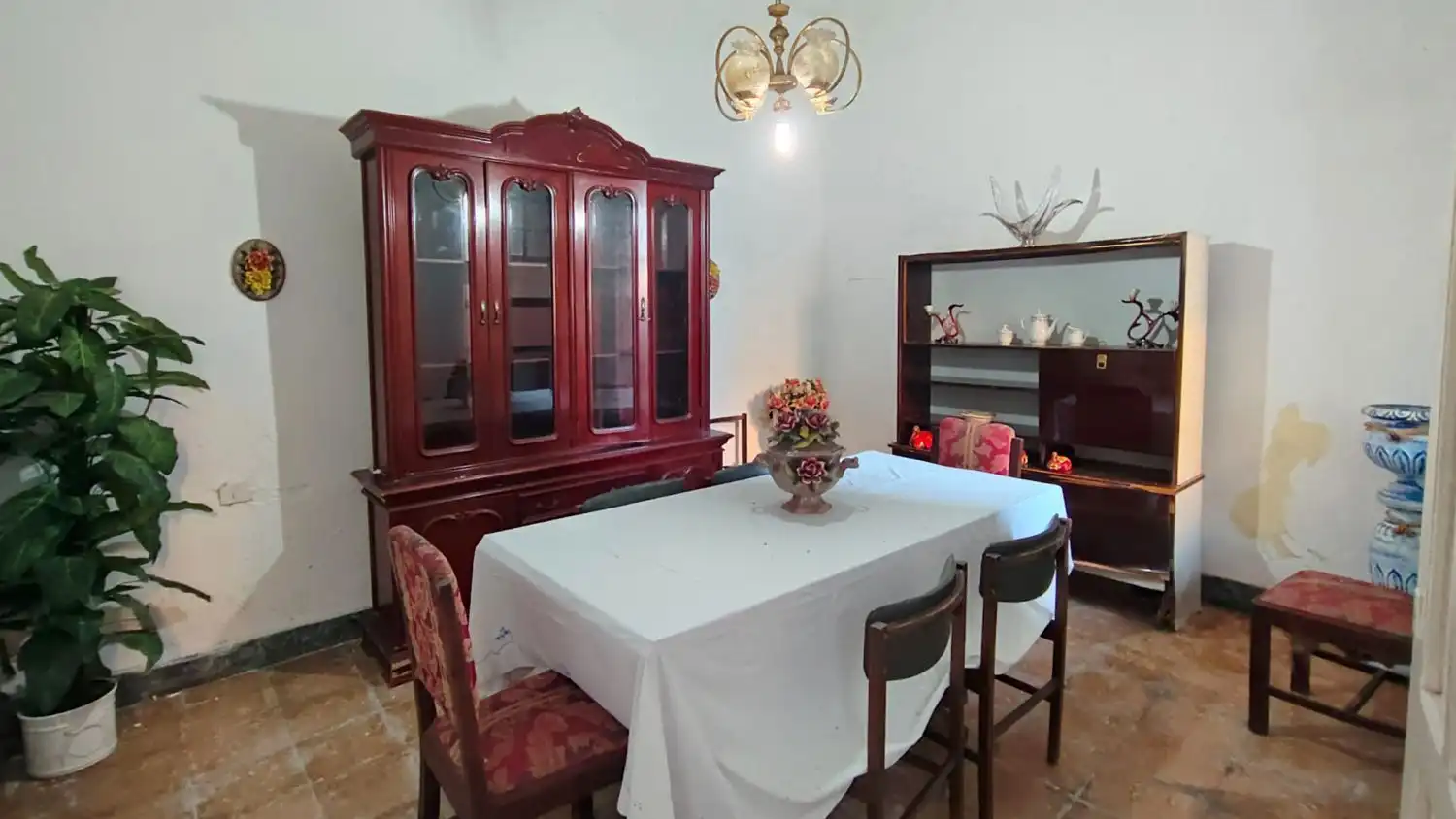 Dining room of Houses for sale in Icod de los Vinos  with Storage room and Furnished