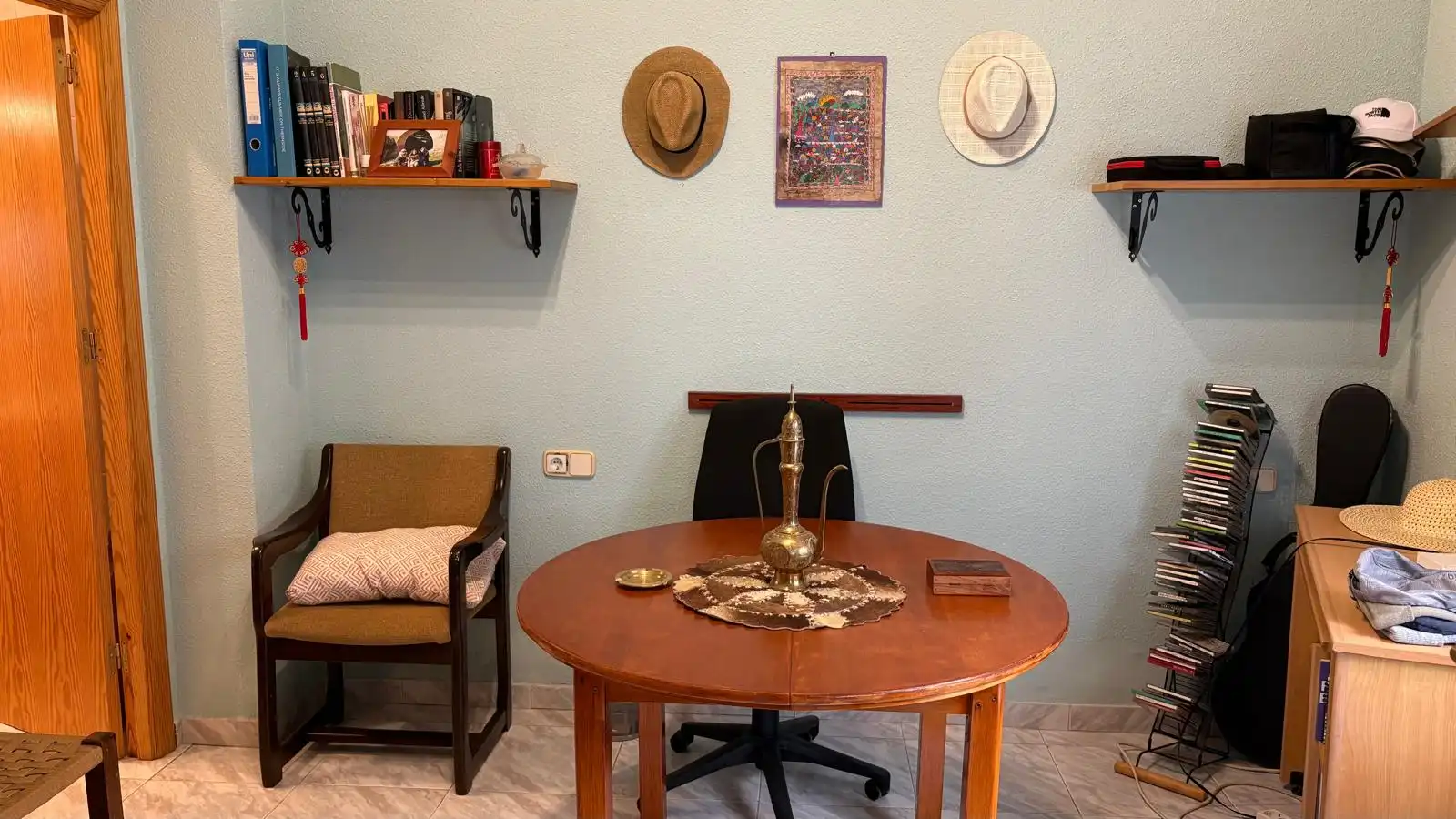Sala de estar de Casa o chalet en venta en Motilla del Palancar con Aire acondicionado, Calefacción y Parquet