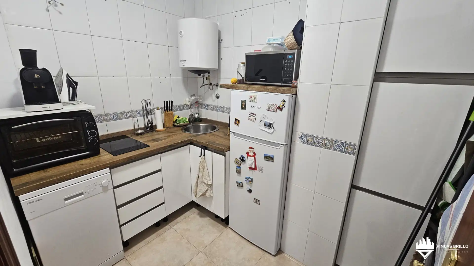Cocina de Apartamento en venta en Cáceres con Aire acondicionado y Amueblado