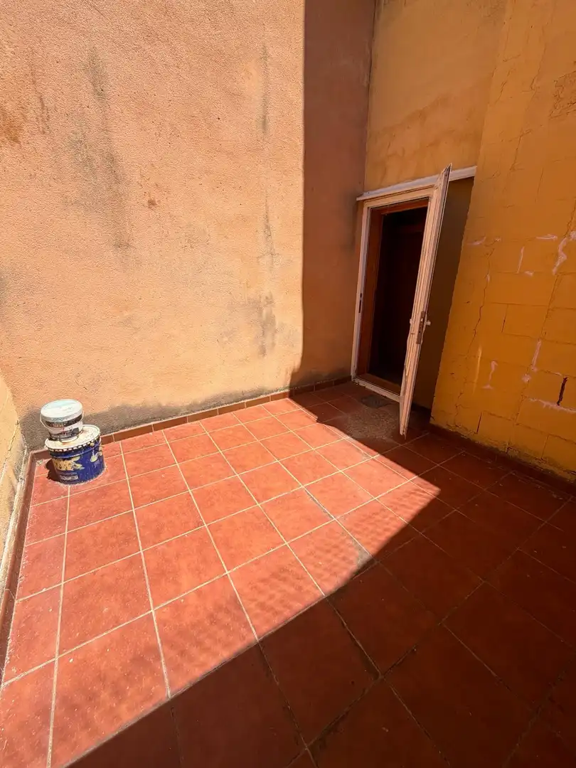 Balcony of Flat for sale in Fuensaldaña  with Heating, Terrace and Furnished