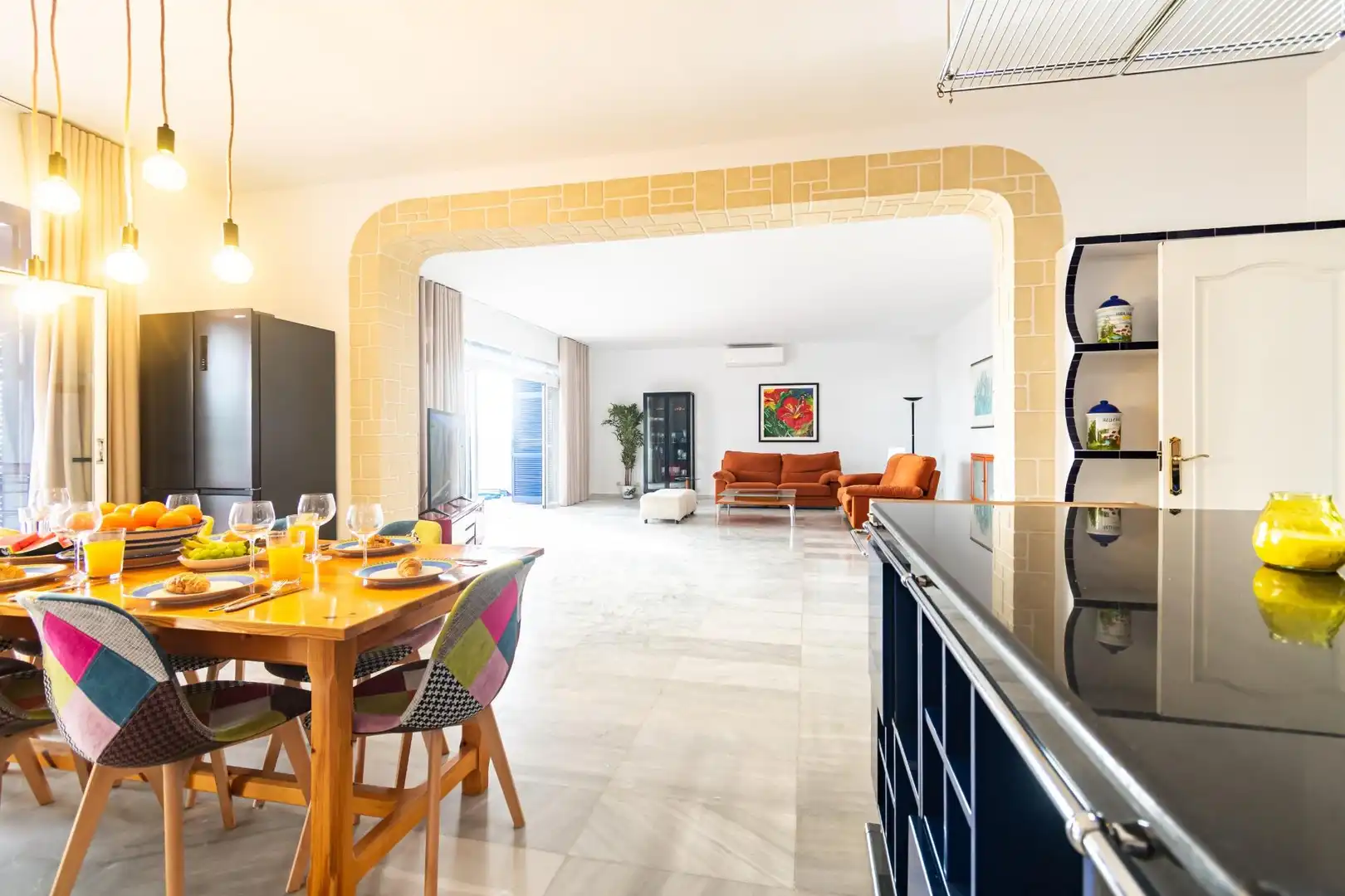 Menjador de Casa o xalet en venda en Águilas amb Aire condicionat, Jardí privat i Terrassa