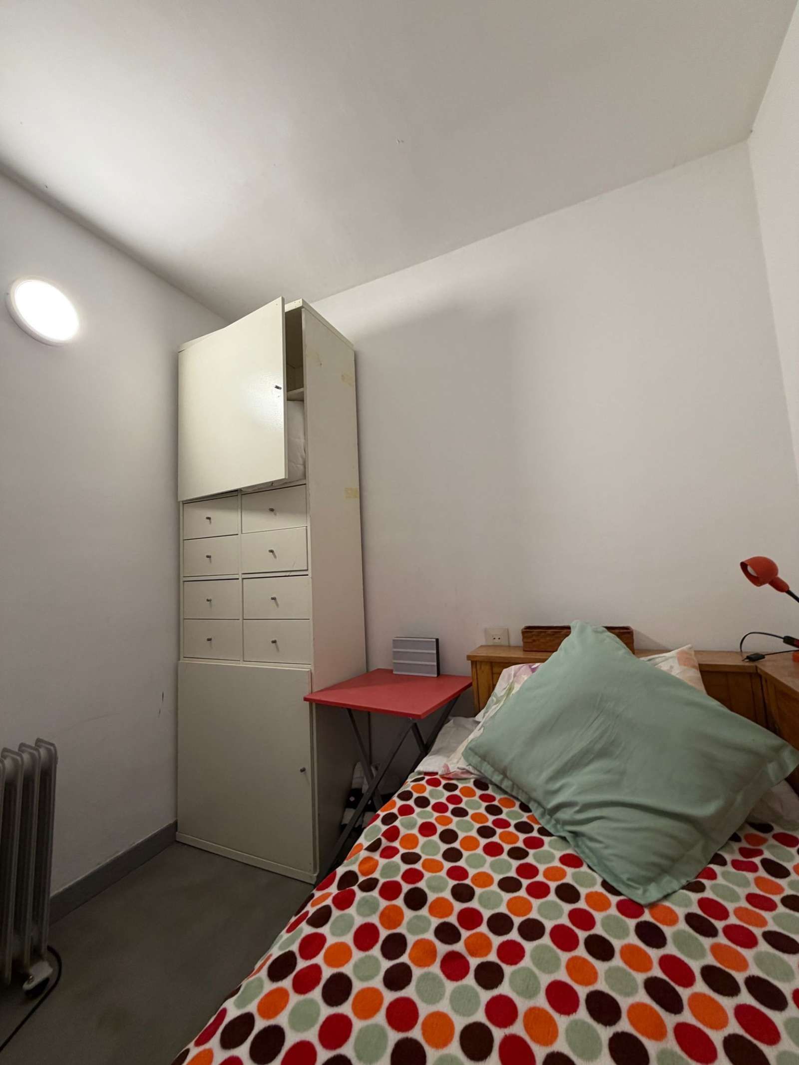 Schlafzimmer von Wohnung zur untervermieten in  Barcelona Capital mit Klimaanlage, Heizung und Terrasse