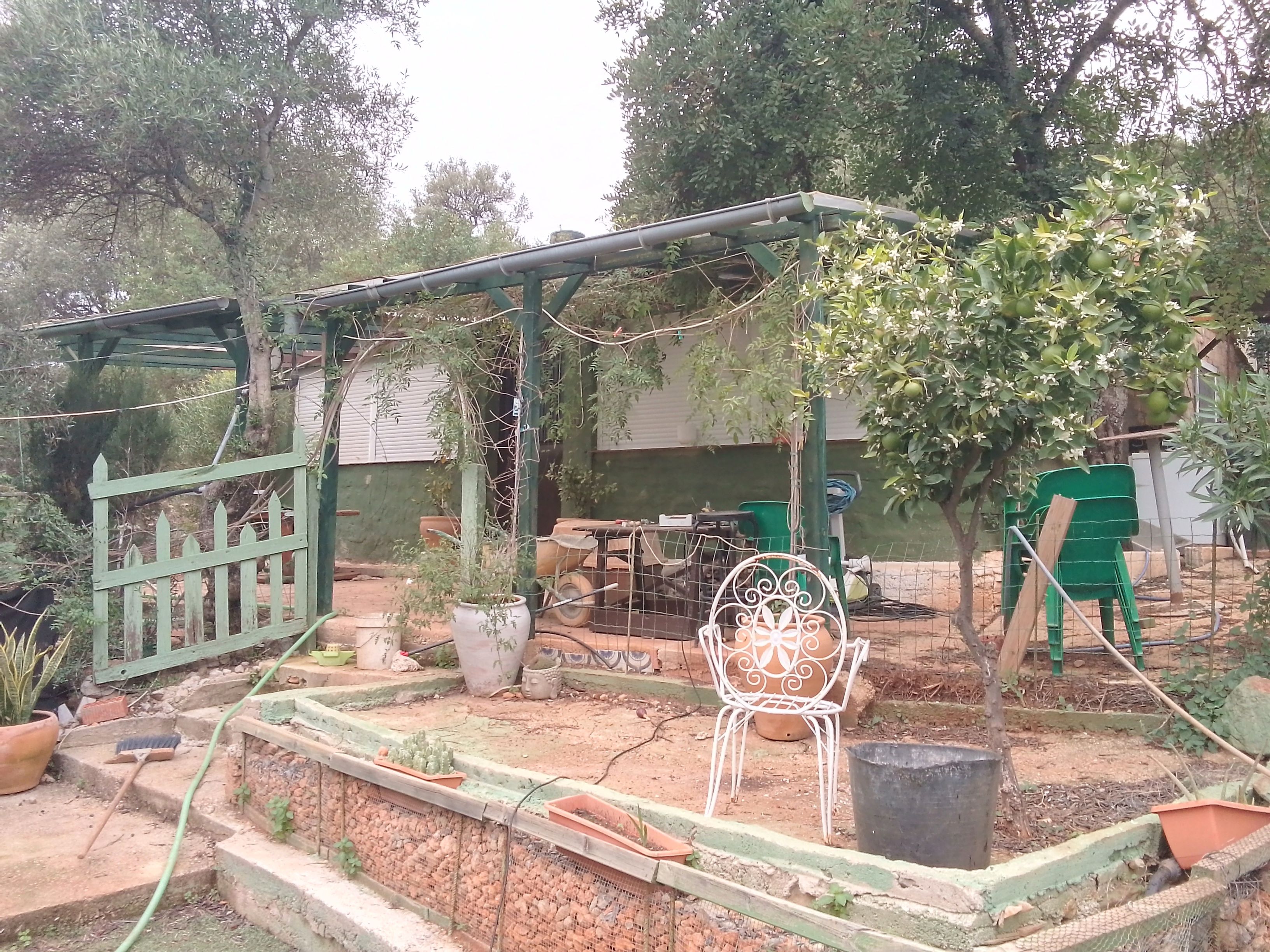Jardí de Finca rústica en venda en El Bosque amb Calefacció, Jardí privat i Terrassa