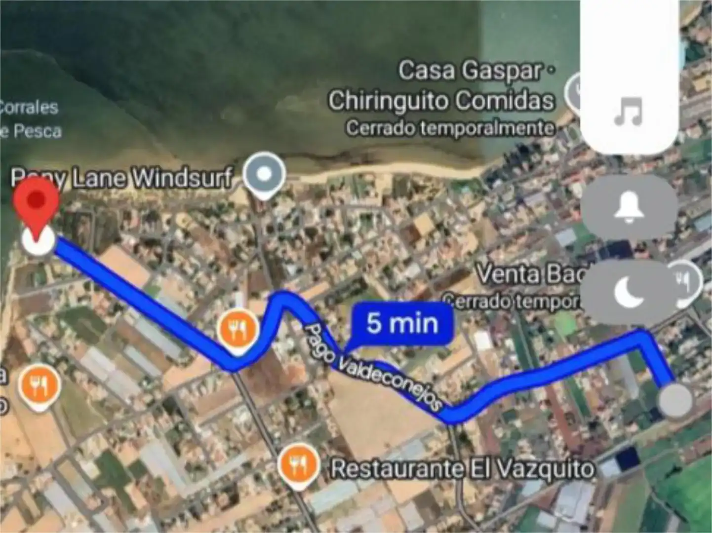 Exterior view of Land for sale in Chipiona