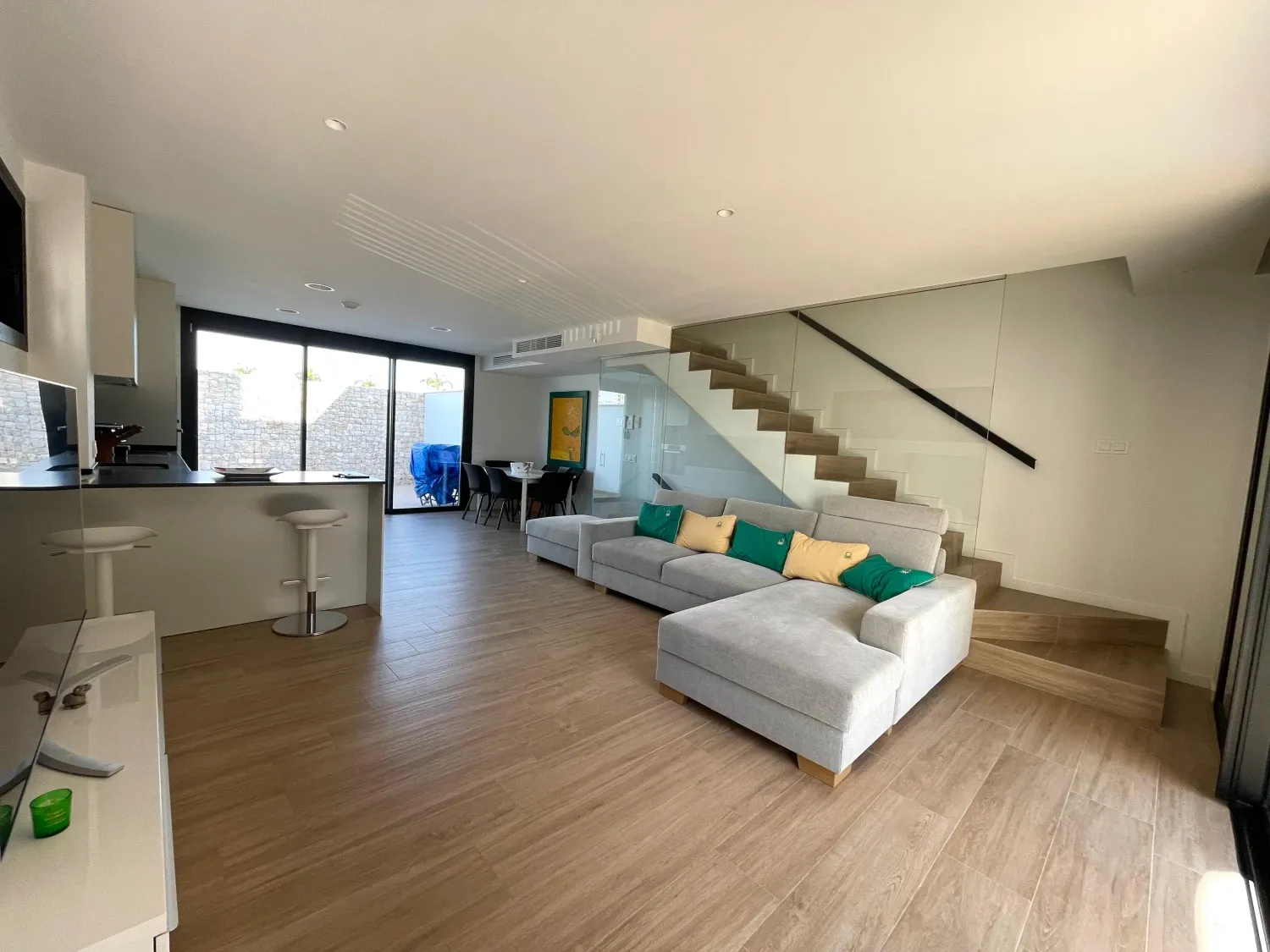 Living room of House or chalet for sale in  Murcia Capital  with Air Conditioner and Terrace
