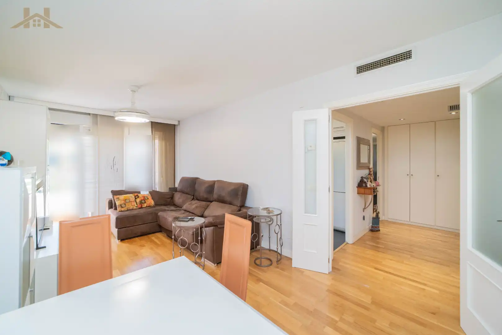 Living room of Flat for sale in Leganés  with Air Conditioner, Heating and Terrace