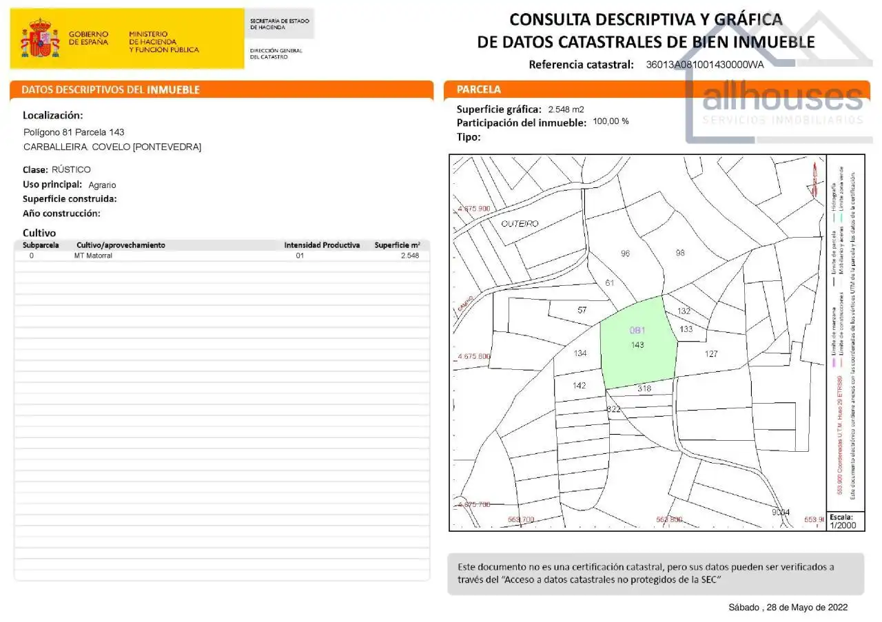 Rural land for sale in Covelo, imagen 11