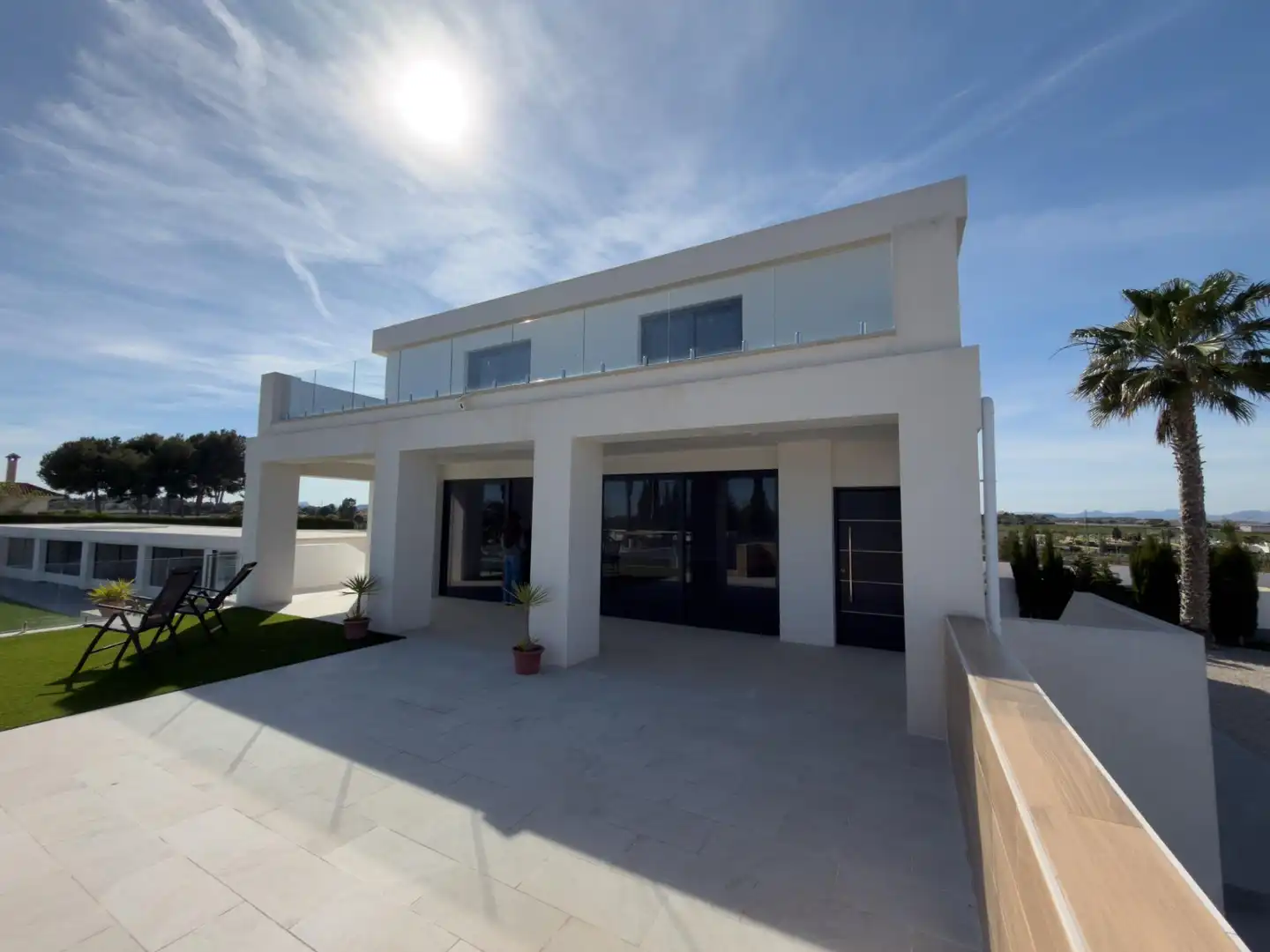 Vista exterior de Casa o xalet en venda en Los Montesinos amb Aire condicionat, Calefacció i Jardí privat