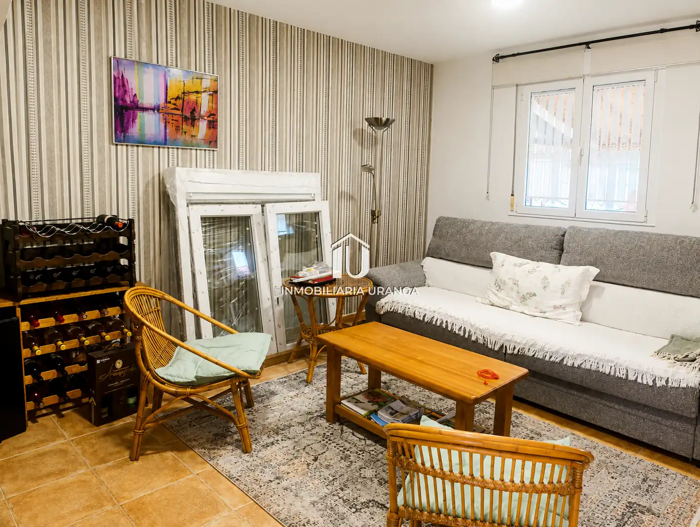 Sala de estar de Casa o chalet en venta en Voto con Calefacción, Jardín privado y Piscina