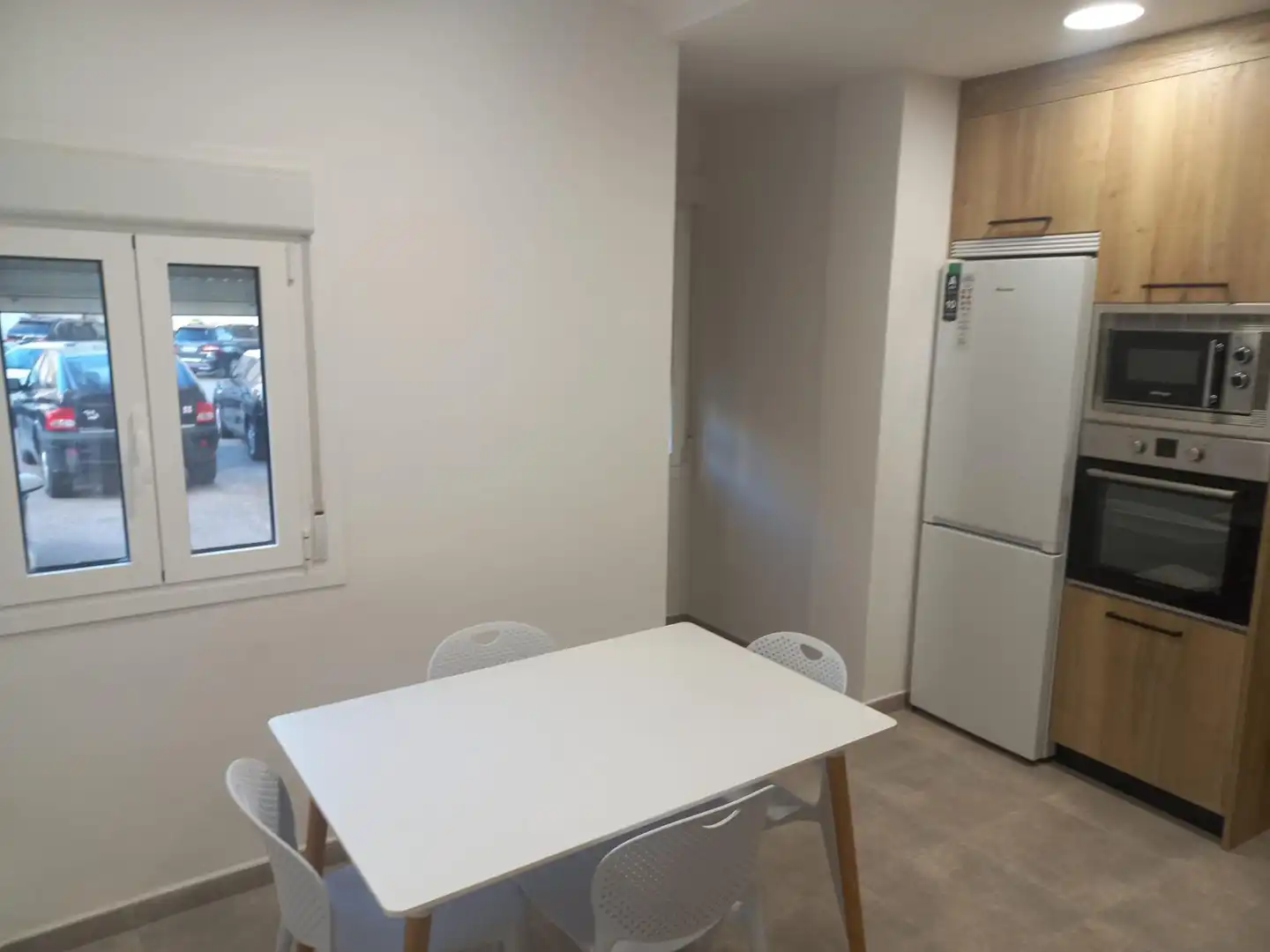 Kitchen of Flat for rent in Huesca  with Air Conditioner and Furnished
