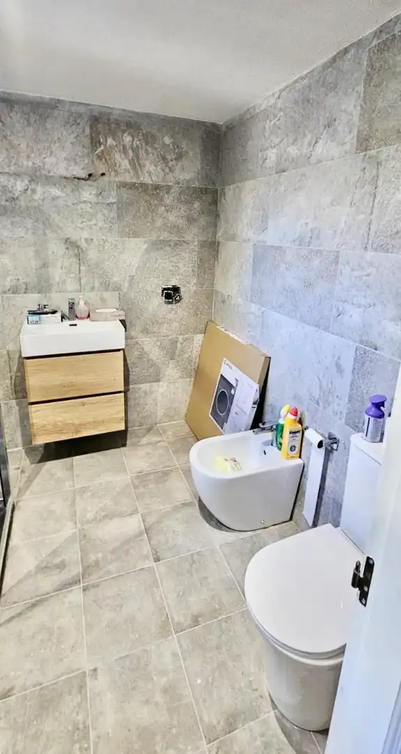 Baño de Casa o chalet en venta en La Nucia con Aire acondicionado, Jardín privado y Terraza