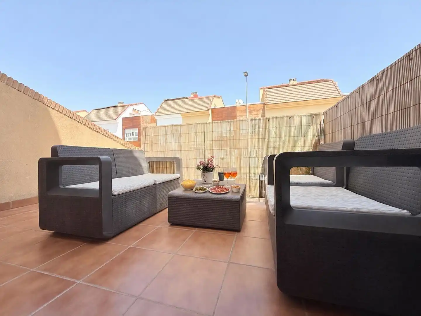 Terraza de Casa adosada en venta en San Pedro del Pinatar con Aire acondicionado, Jardín privado y Terraza