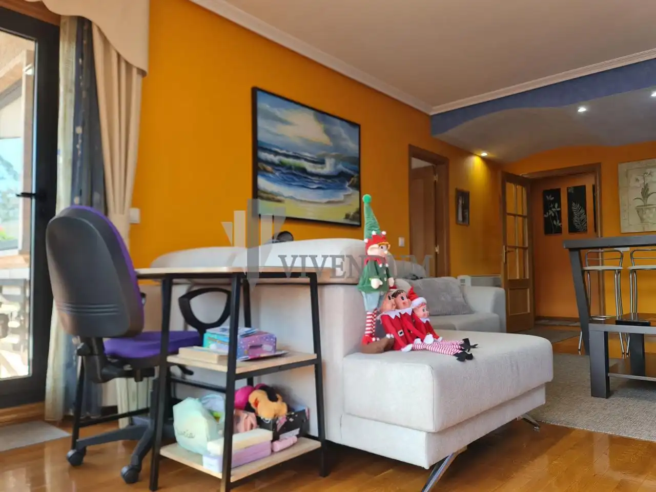 Sala de estar de Piso en venta en Salceda de Caselas con Calefacción y Balcón