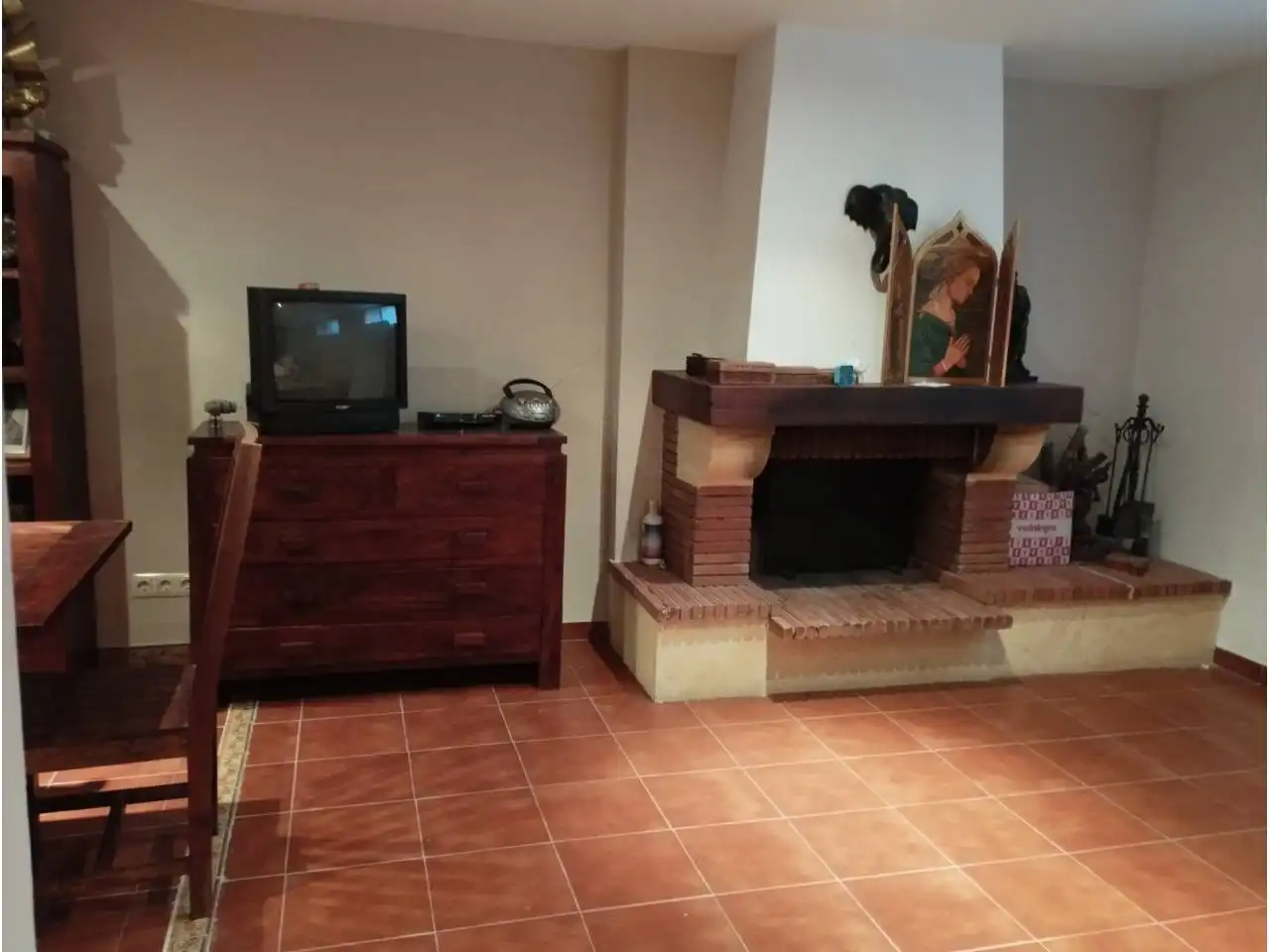 Sala de estar de Casa adosada en venta en Ciudad Real con Aire acondicionado, Calefacción y Jardín privado