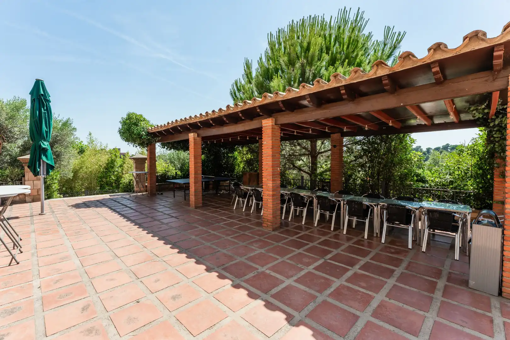 Terrassa de Casa o xalet en venda en Bigues i Riells del Fai amb Aire condicionat, Calefacció i Jardí privat
