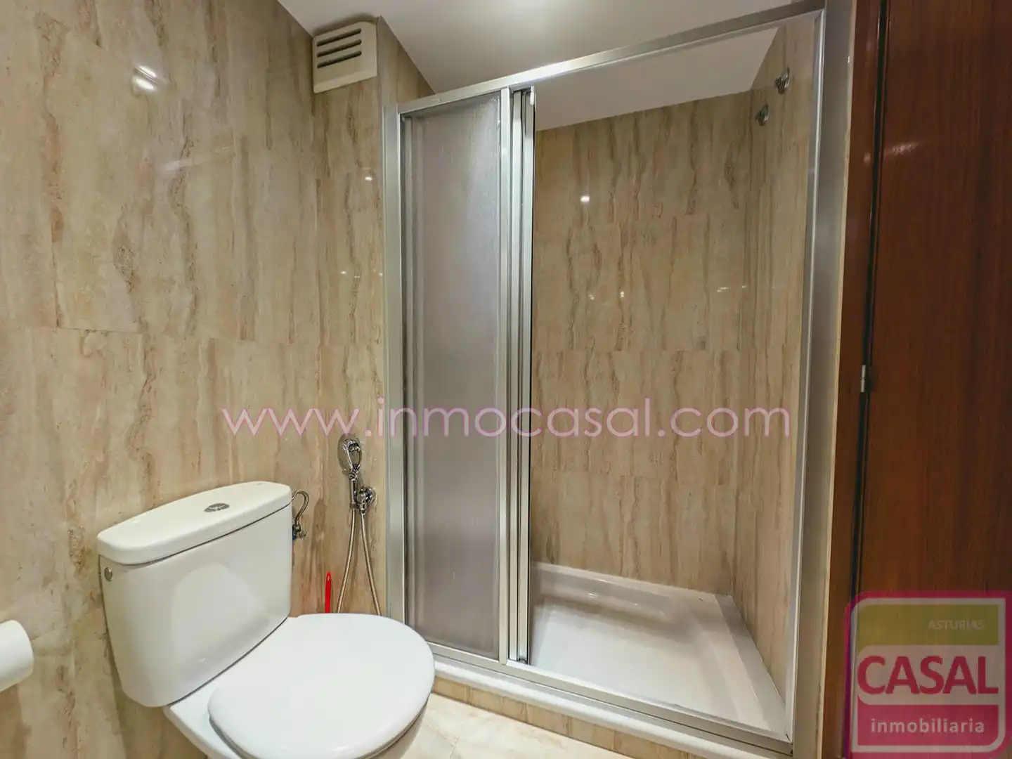 Bathroom of Flat for sale in Langreo  with Heating, Storage room and Furnished