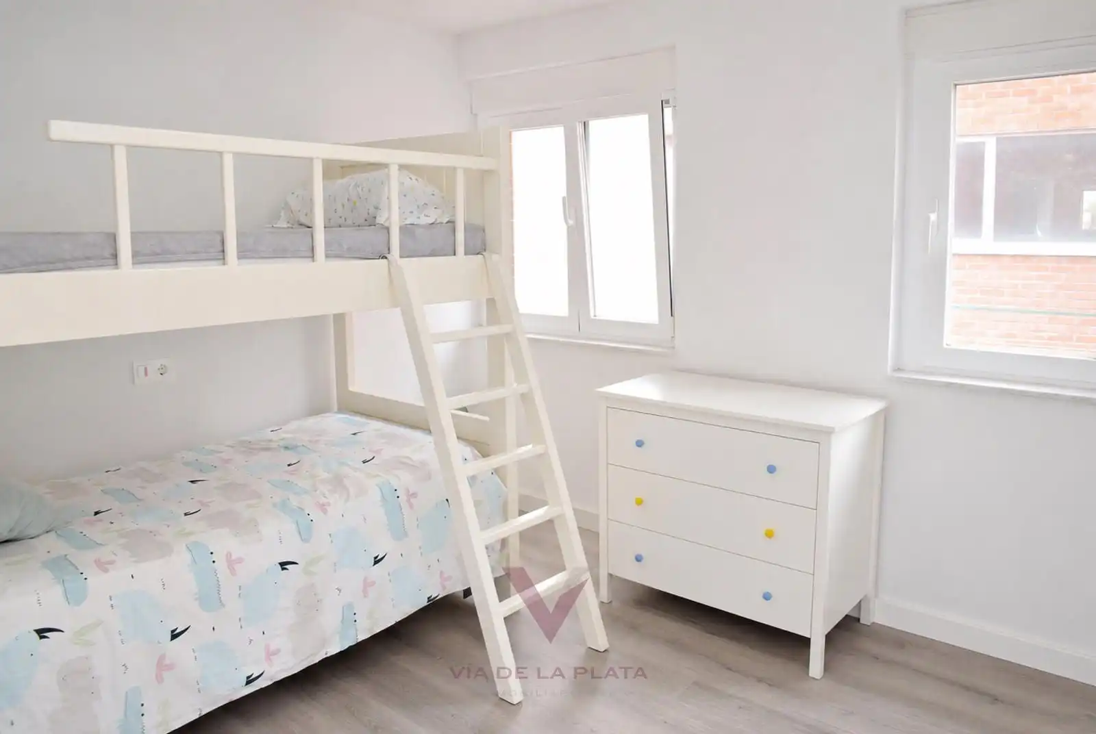 Bedroom of Flat for sale in Cabrerizos  with Heating, Furnished and Oven