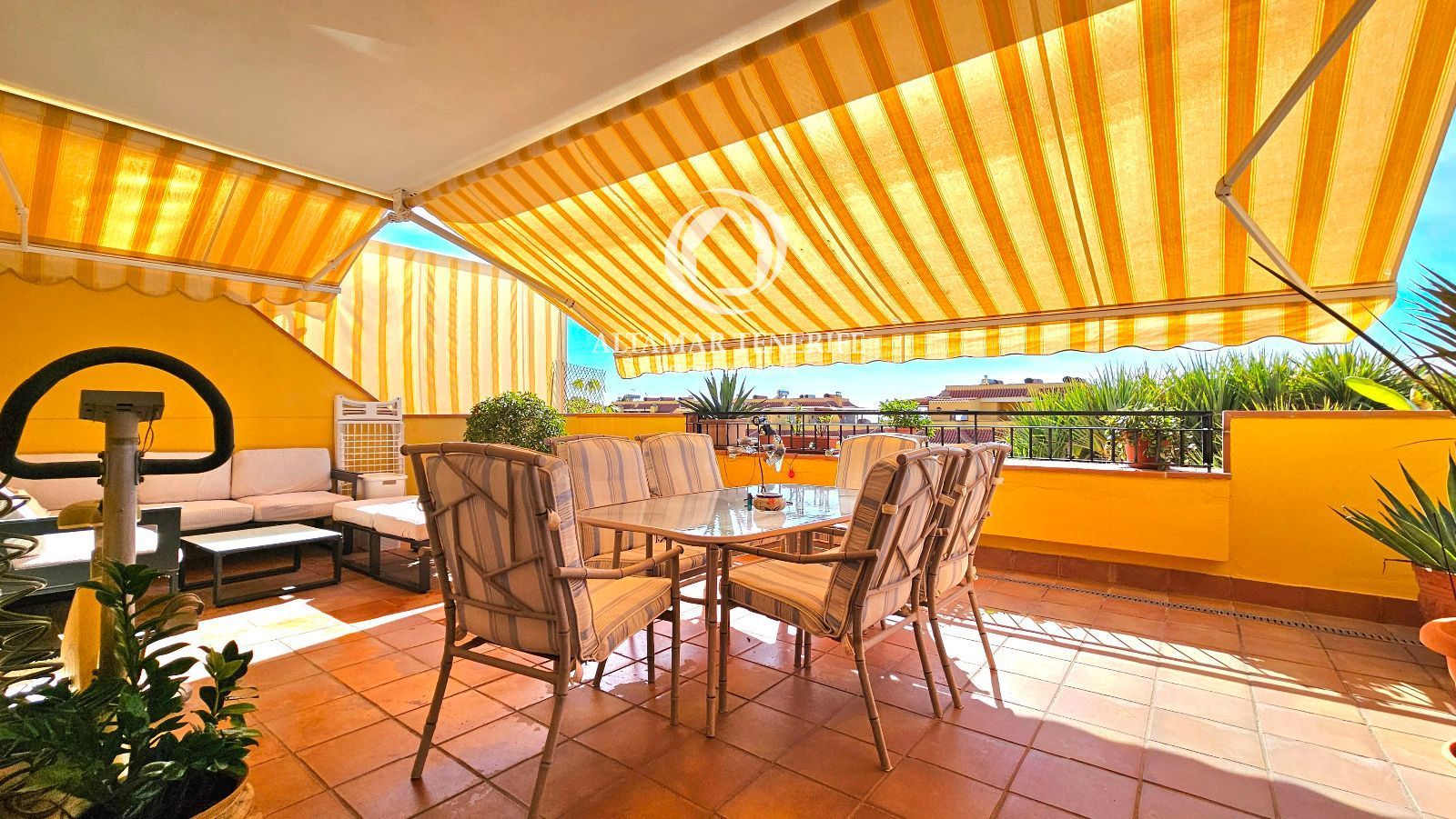 Terraza de Ático en venta en Santiago del Teide con Aire acondicionado, Jardín privado y Terraza