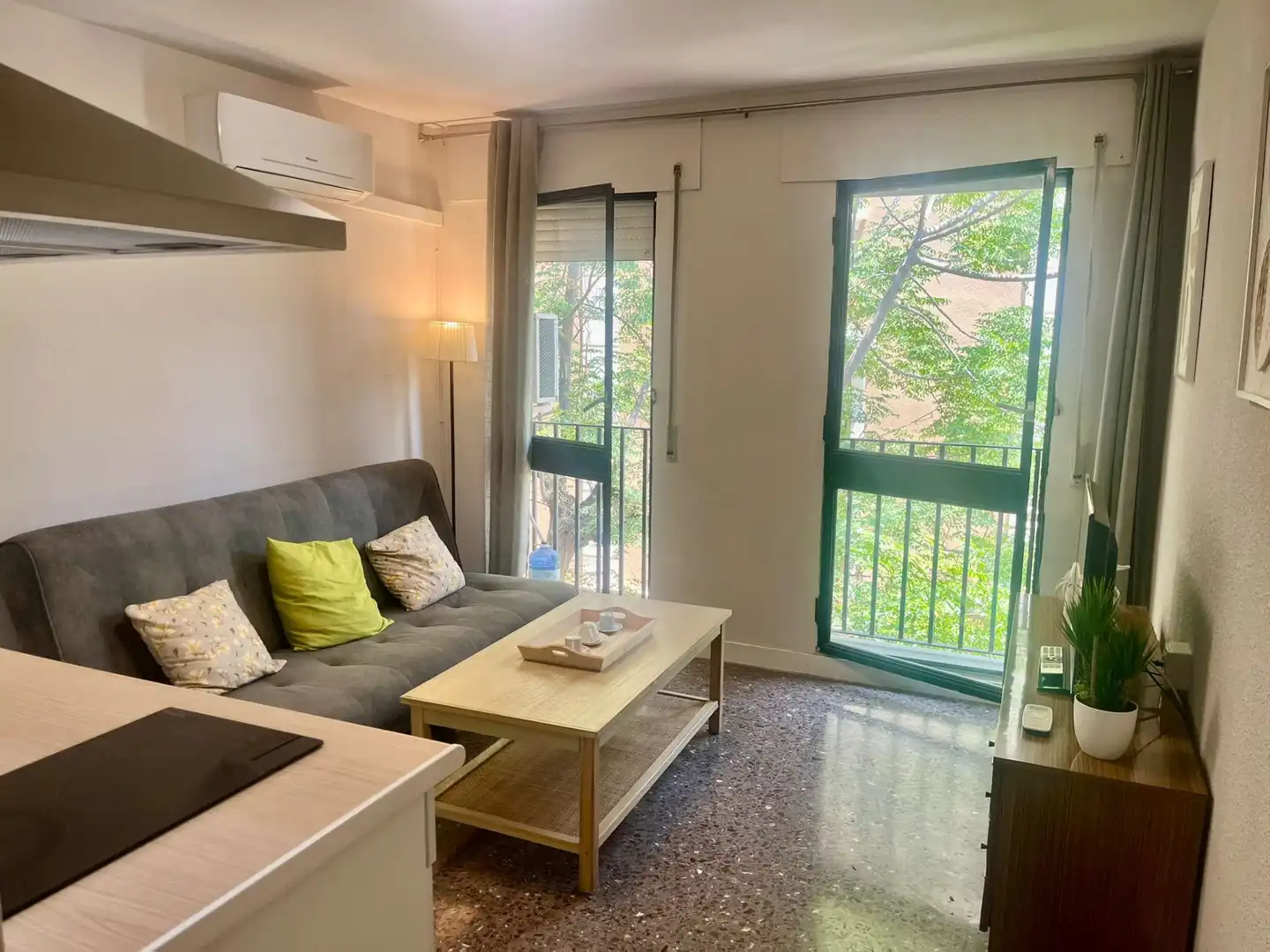 Wohnzimmer von Wohnung zur Miete in Elda mit Klimaanlage, Heizung und Abstellraum